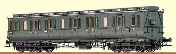 4 axle Compartment Passenger car 3rd class<br /><a href='images/pictures/Brawa/45253.jpg' target='_blank'>Full size image</a>
